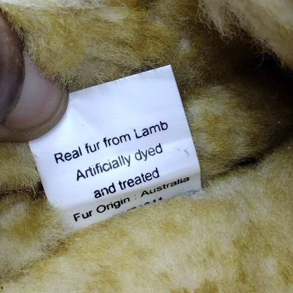 LL Bean Men's Brown Suede Wicked Good Shearling Lined Slipper Moc II Size 14 - Picture 8 of 8